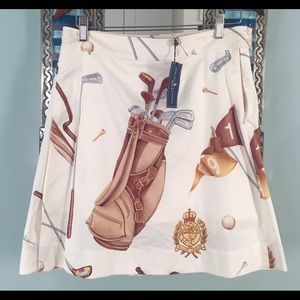 NWT Ralph Lauren Classic Golf Skirt size 6